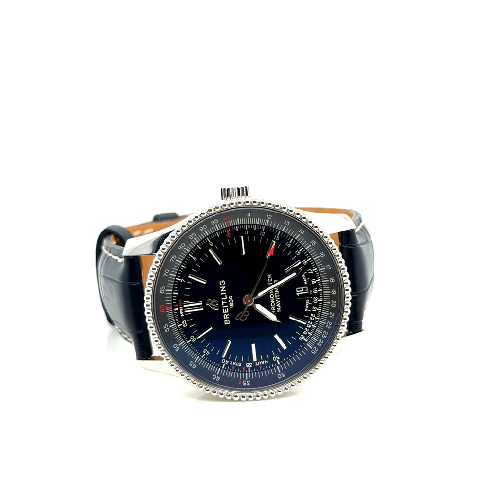 Breitling Navitimer 1 Automatic 38 Steel Black Dial A17325241B1P1 (view 3)