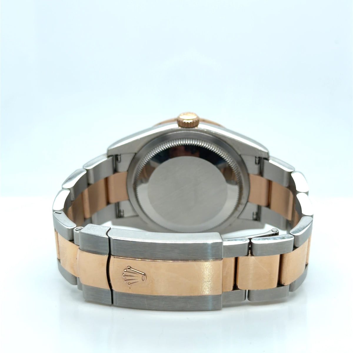Rolex Datejust 36 126281RBR Two-Tone Rose Gold Diamond Bezel Watch (view 4)