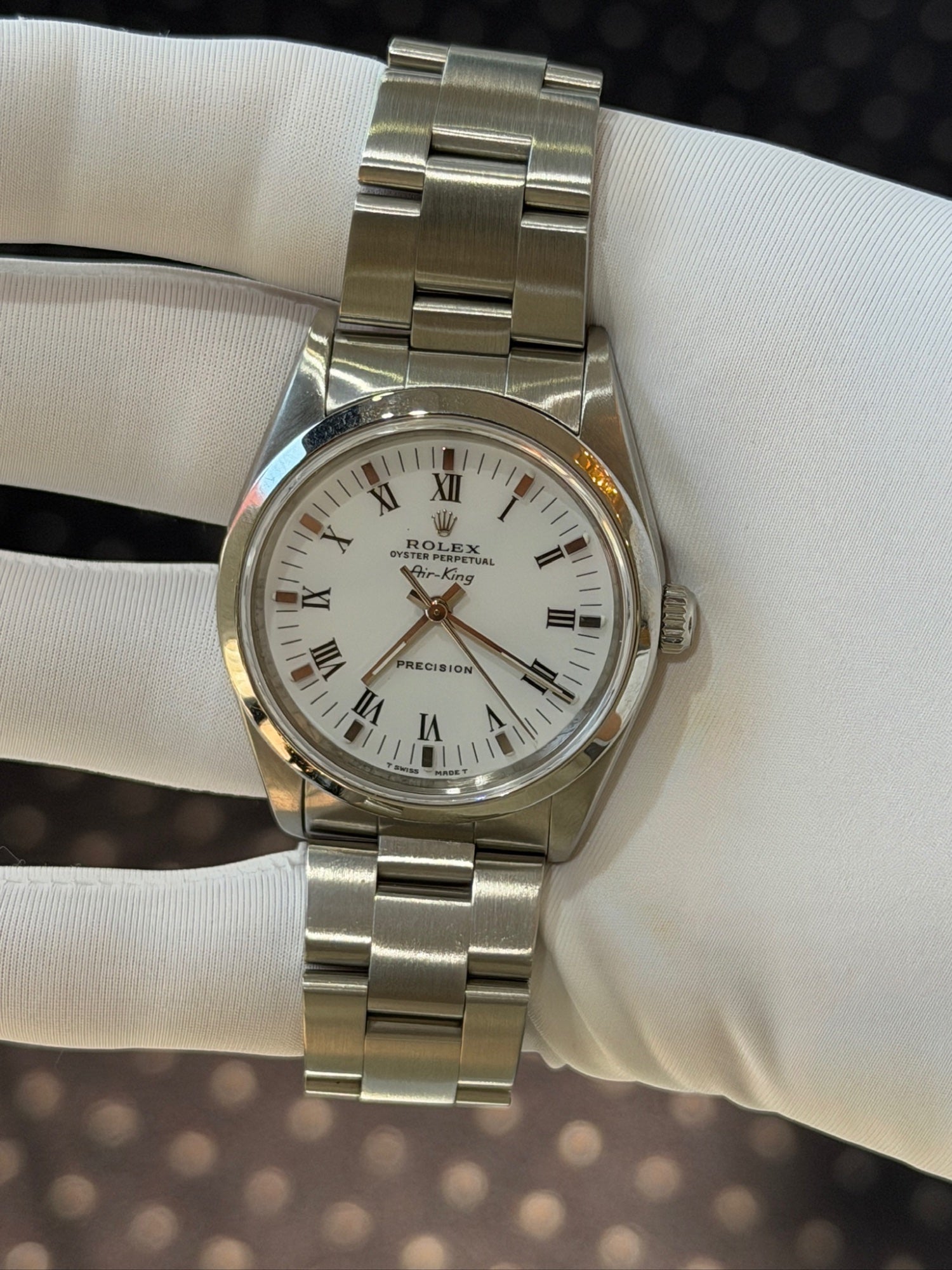 Rolex Air King Stainless Steel 34mm Automatic Watch Ref. 14000