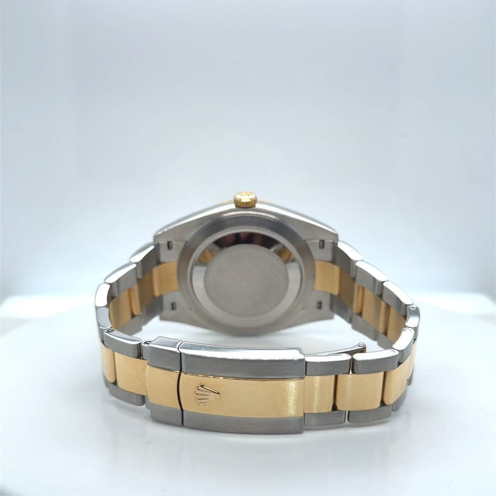 Rolex Datejust 41 Two-Tone Steel 18k Gold Wimbledon Dial Watch (view 5)