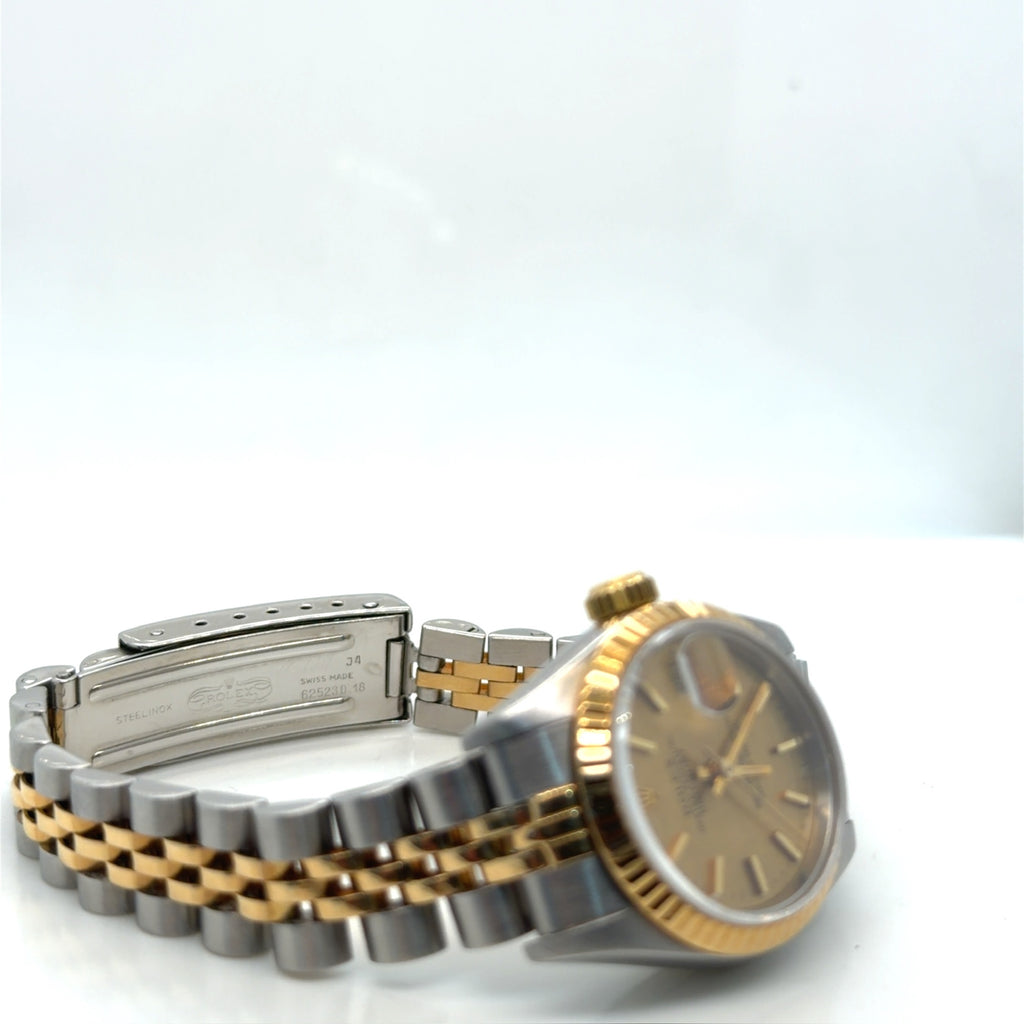 Rolex Datejust 26 Two-Tone Steel & 18k Gold Watch Ref. 69173 (view 5)