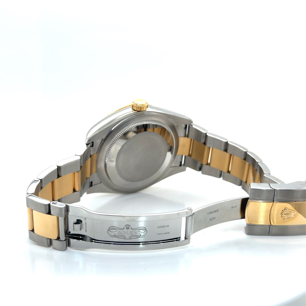 Rolex Sky-Dweller 42mm Two-Tone Steel 18k Gold Champagne Dial 326933 (view 7)
