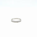 Tiffany & Co. Forever Platinum Diamond Half Band Ring 0.27 ctw Size 4.5 (view 1)