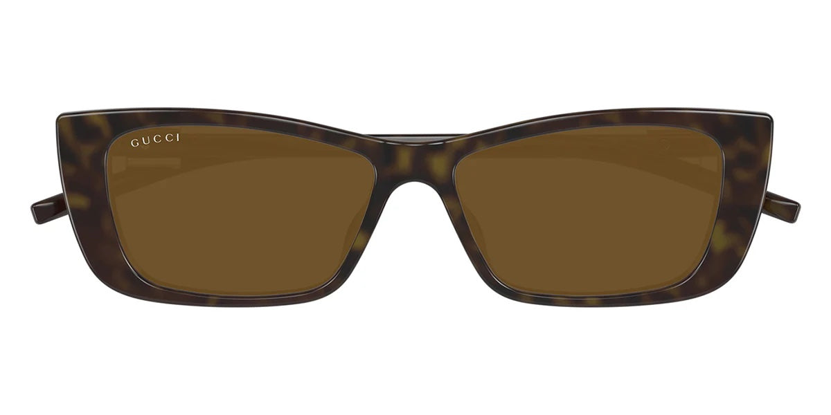 Gucci GG1681S 004 Cat-Eye Sunglasses Havana Tortoise Brown