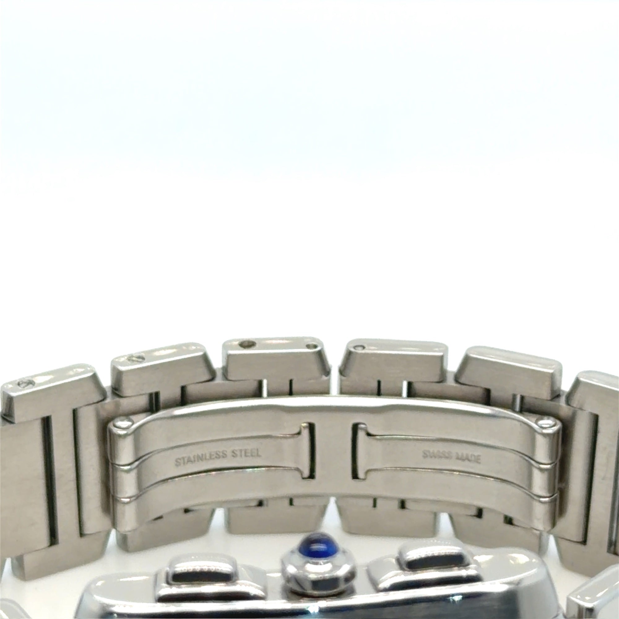 Cartier Tank Francaise Chronograph Steel & White Gold 28mm Ref. 2303