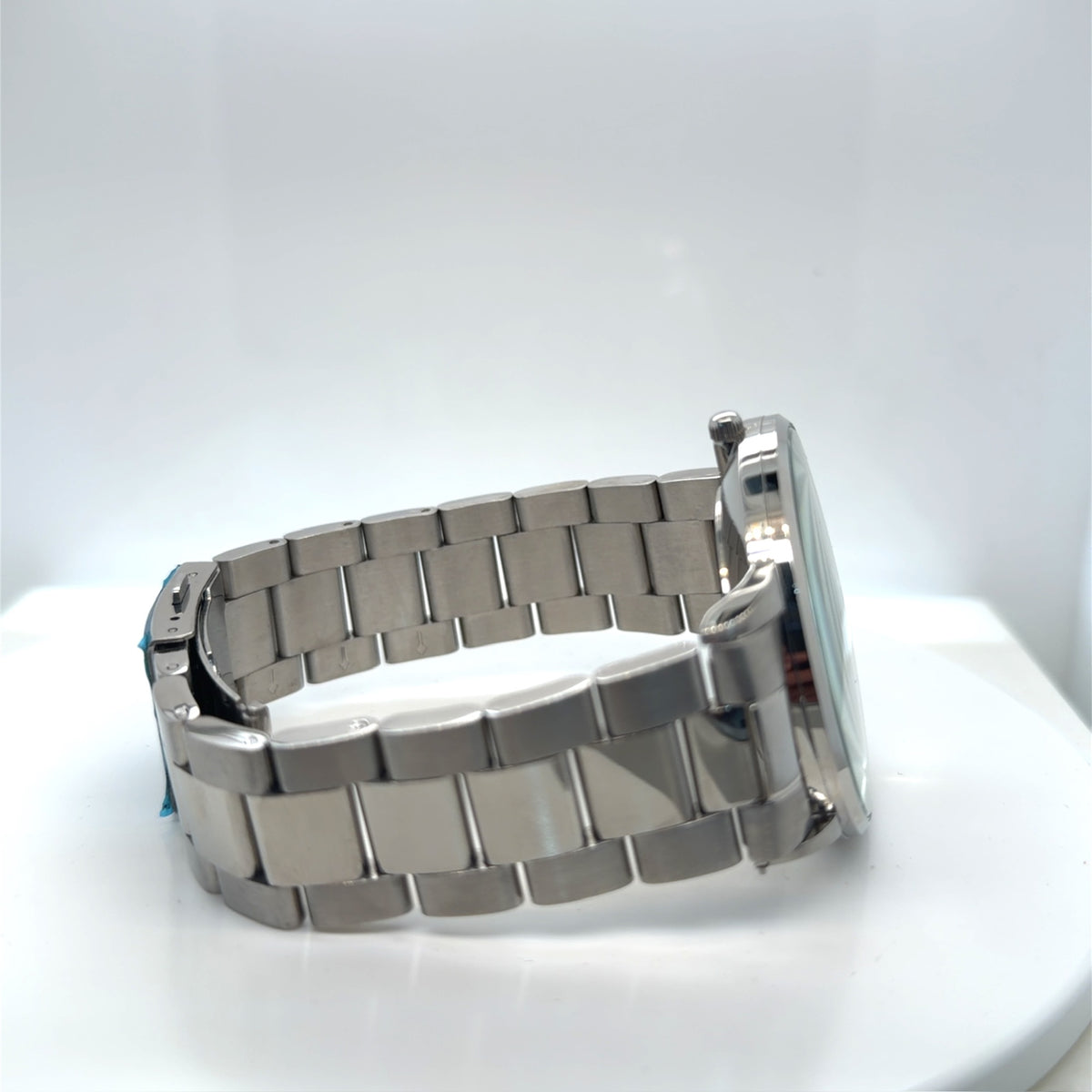 Oniss Paris ON2233-MBK-GN Meca Multifunction Steel Black Dial Watch (view 3)