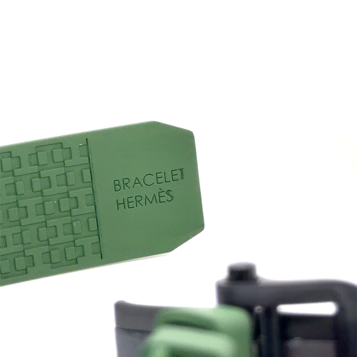Hermès H08 Watch Steel Green Rubber Strap W402991WW00 39mm Auto (view 13)