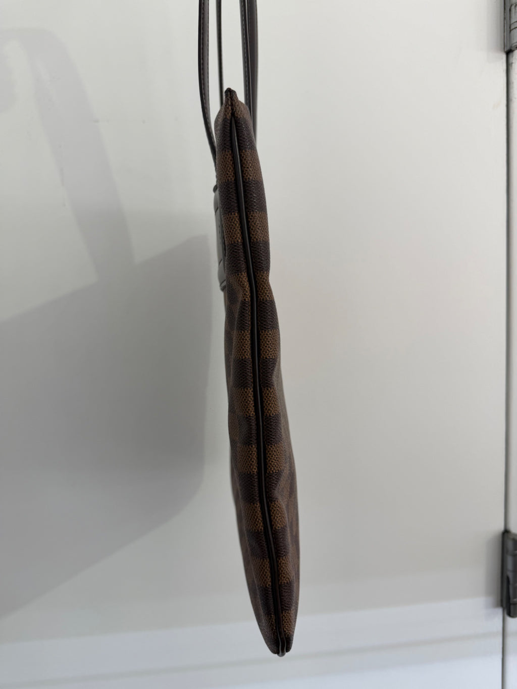 Louis Vuitton Clifton Damier Ebene Tote Shoulder Bag Brown (view 3)