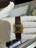 Cartier Tank Must Stepped Pre-Must Watch 18k Gold Plate Ref. 5512117 (view 1)