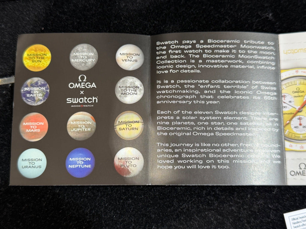 Omega x Swatch MoonSwatch Mission to Moon Bioceramic SO33M100 42mm (view 3)