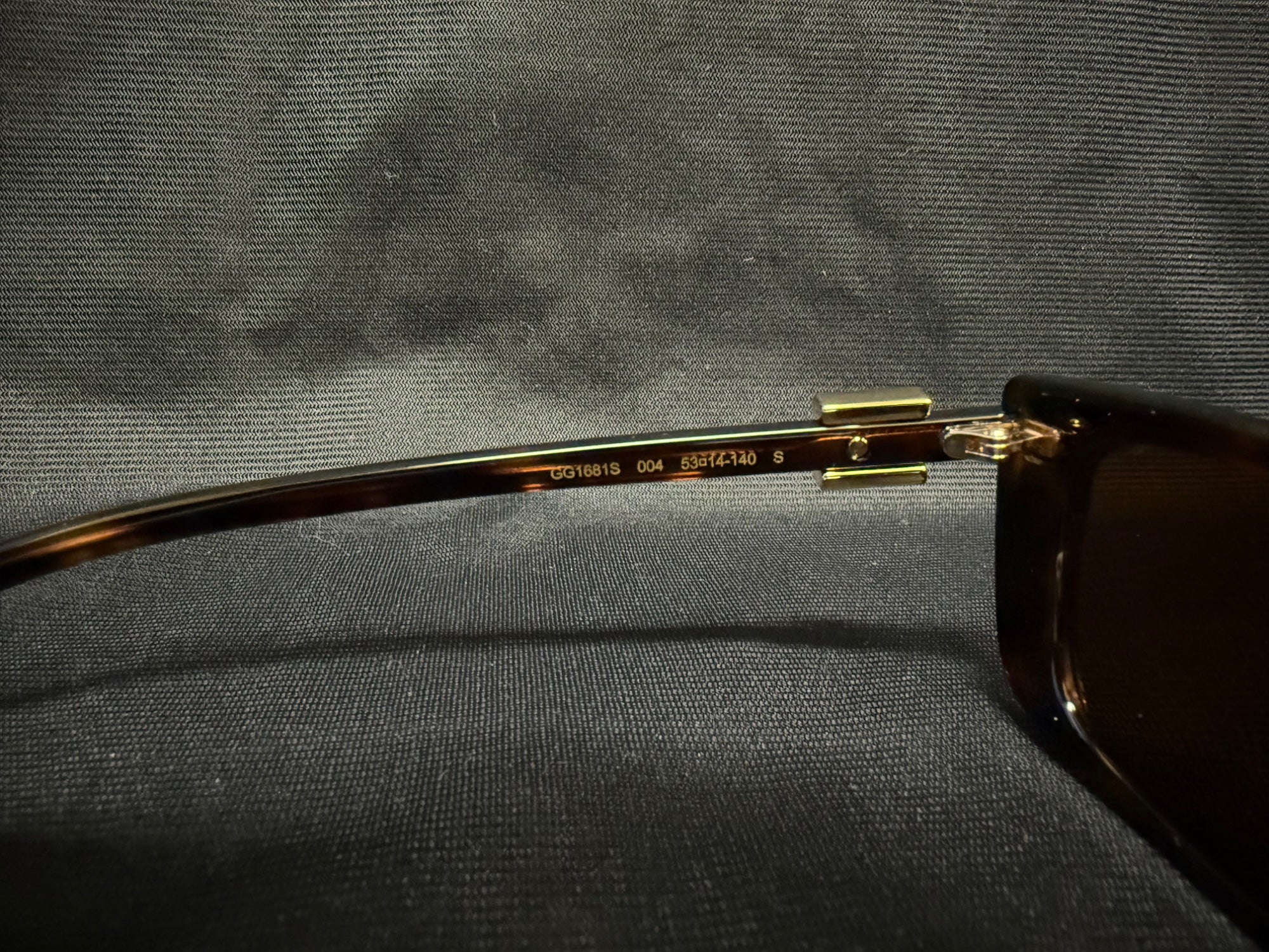 Gucci GG1681S 004 Cat-Eye Sunglasses Havana Tortoise Brown