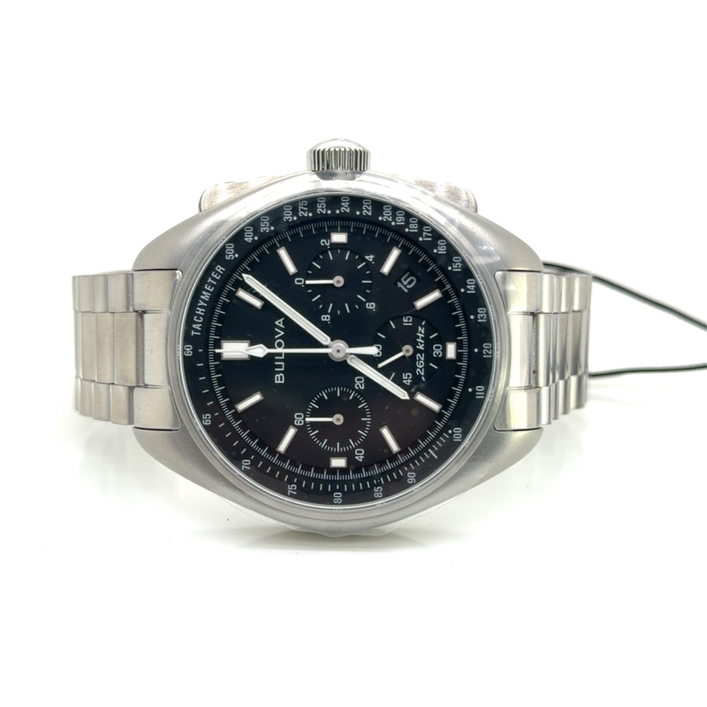 Bulova Lunar Pilot Chronograph 96B258 45mm Stainless Steel Watch (view 2)