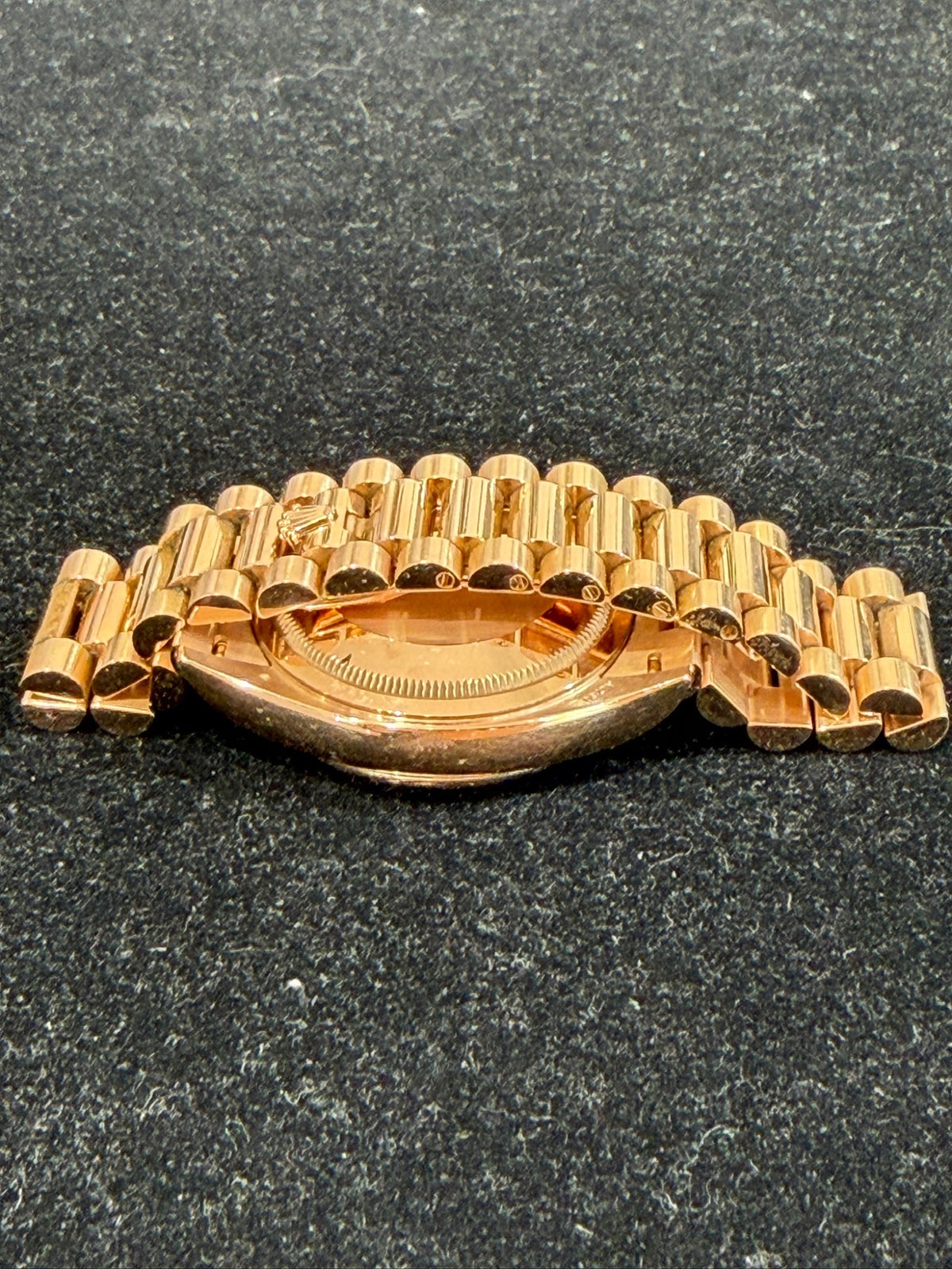 Rolex Day-Date 36 18K Rose Gold White Roman Dial Ref 128235 2022 (view 11)